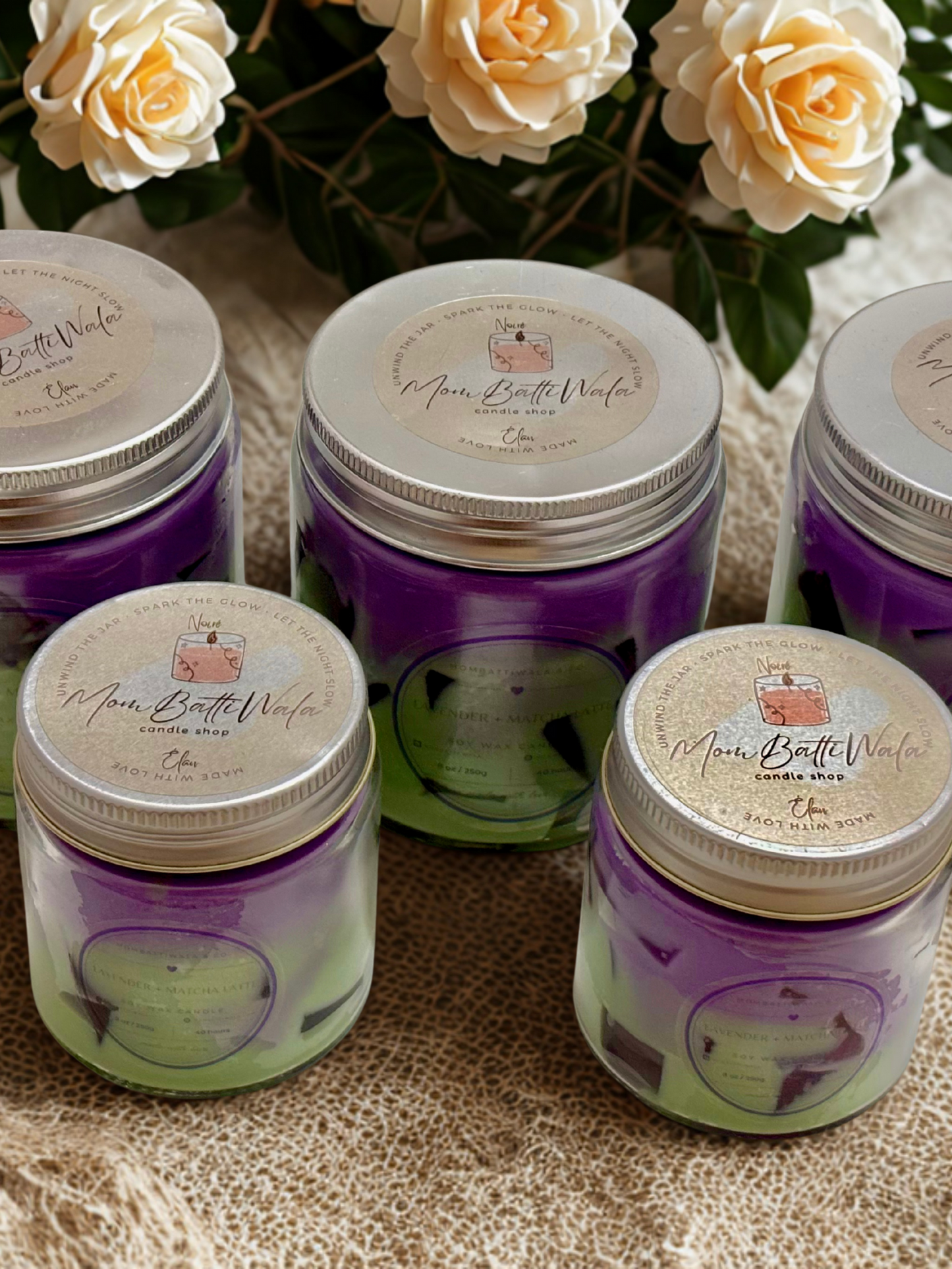 ICED Matcha + Lavender Candle