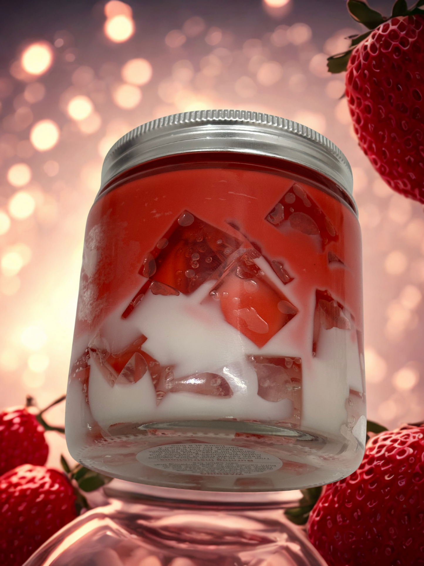 Frostberry Kiss - A swirl of icy sweetness and ripe berries, captured in every glow