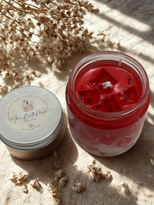 Frostberry Kiss - A swirl of icy sweetness and ripe berries, captured in every glow
