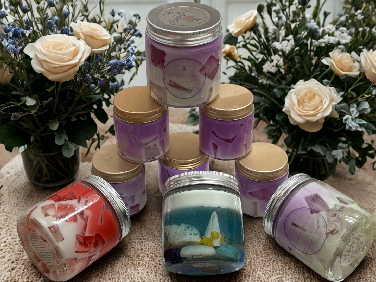 Frostberry Kiss - A swirl of icy sweetness and ripe berries, captured in every glow