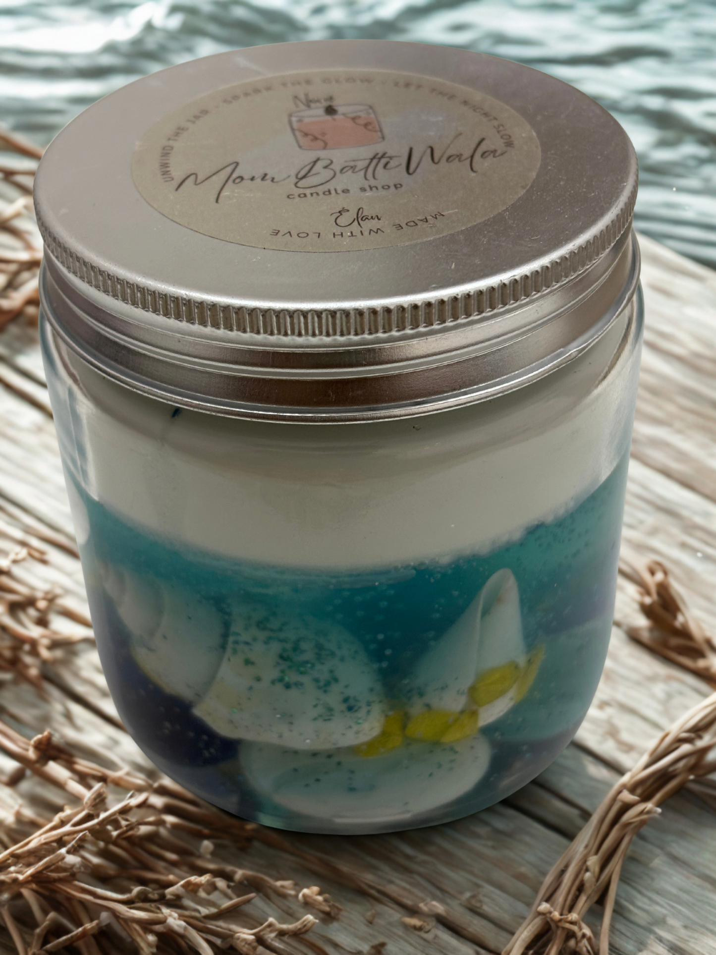 Siren’s Lagoon - An ocean’s whisper of mystery and calm, bottled in blue light