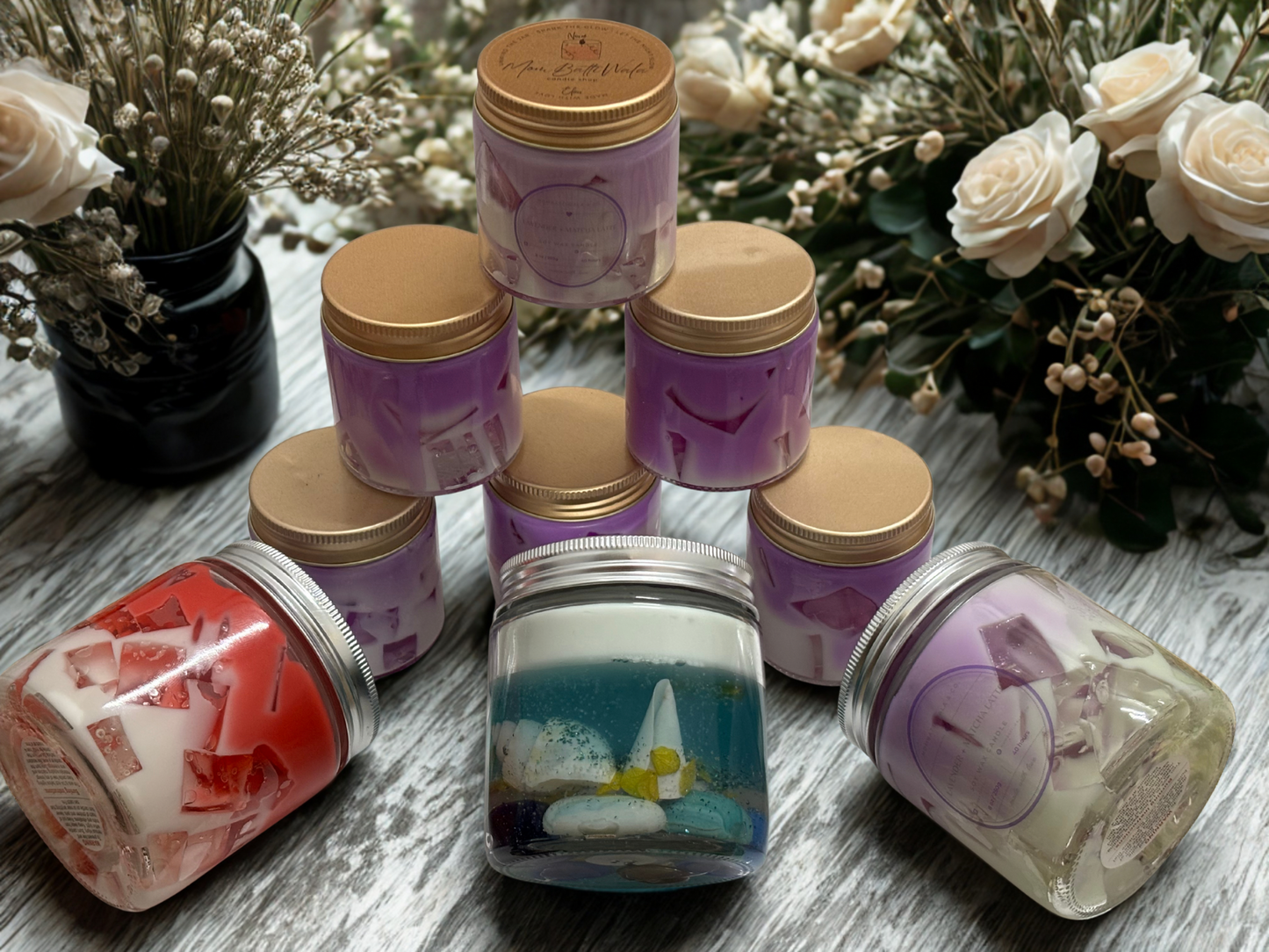 Frostberry Kiss - A swirl of icy sweetness and ripe berries, captured in every glow