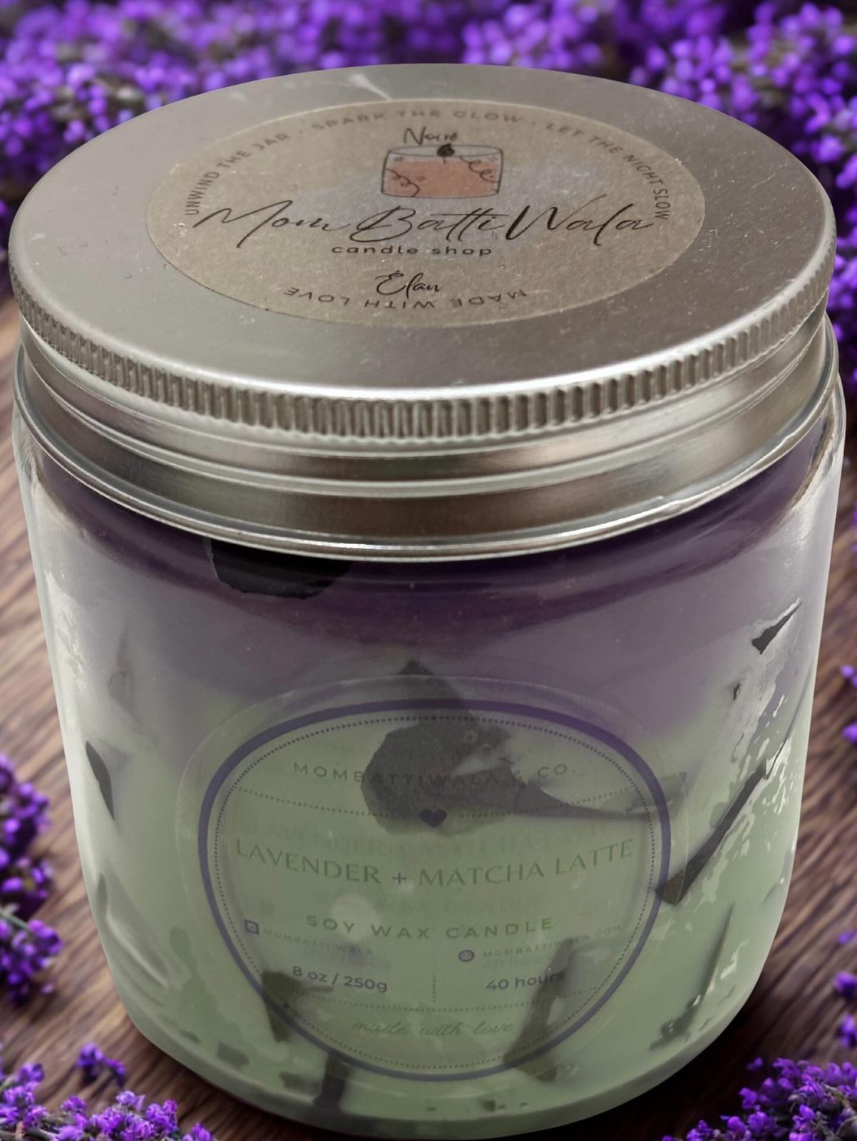 ICED Matcha + Lavender Candle